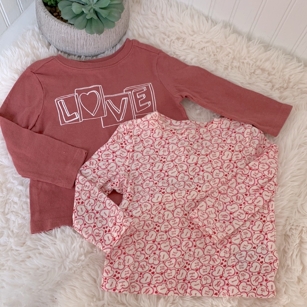 😍3 for $15💗12-18Months Bundle Lot 2 Baby Girl Tops
